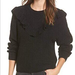 BLANK NYC BLACK OF NIGHT SWEATER